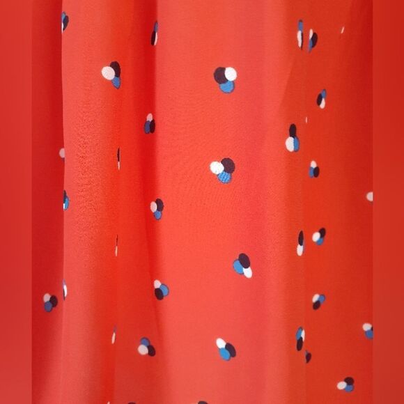 Sienna Sky Red Polka Dot Women's Blouse - Picture 9 of 11